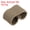 Khaki, variant on 16Pcs Elastic Belt Keepers Strap Organizers Web Belt Loop Stays Black