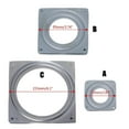 thumbnail image 4 of Lazy Susan Square Turntable Swivel Base Rotating Bearing Plate Heavy Duty Swivel Plate Easily Turn (3"/4"/6" ), 4 of 10