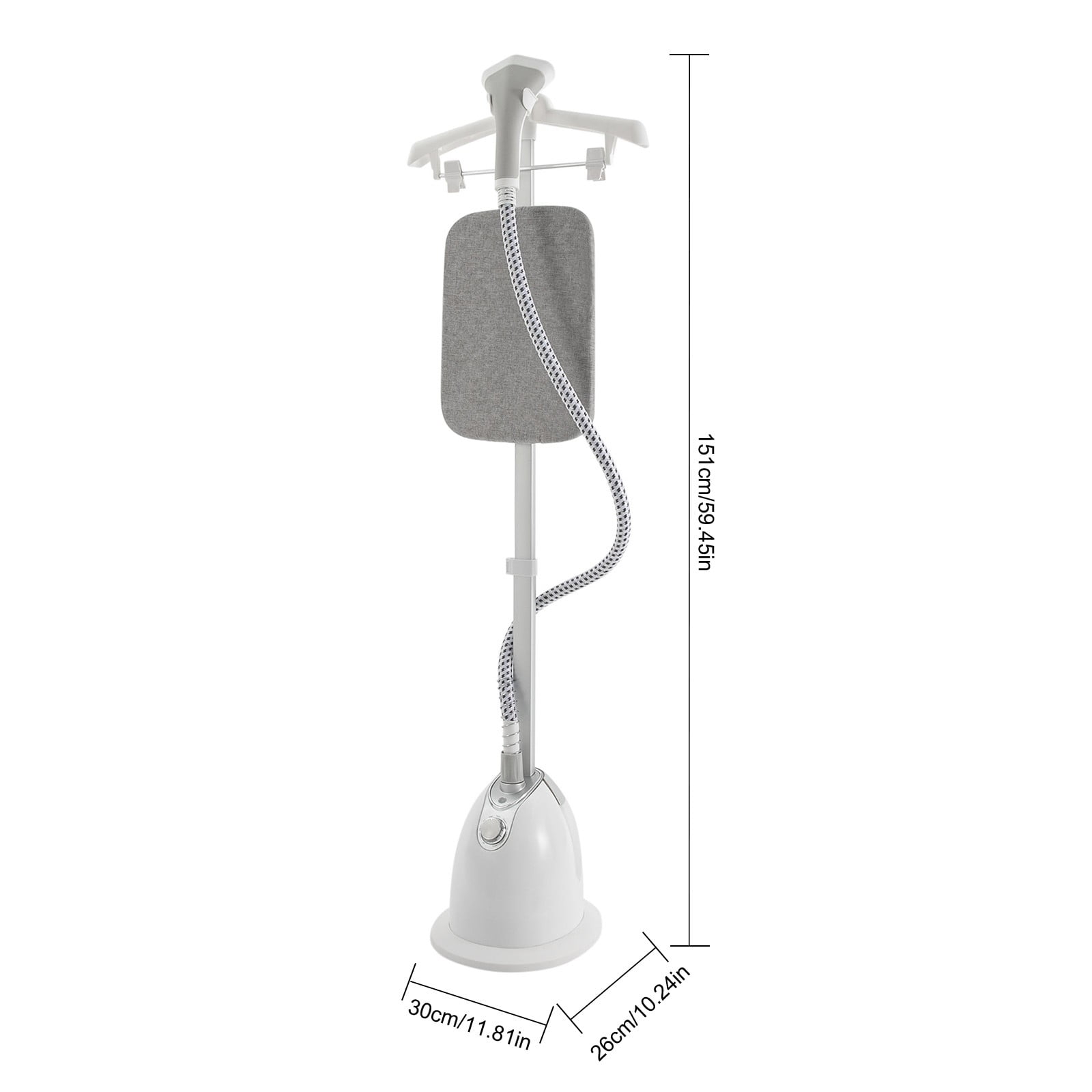 SENDERPICK 1350W White Professional Standing Garment Steamer w/Ironing Board&Garment Hanger