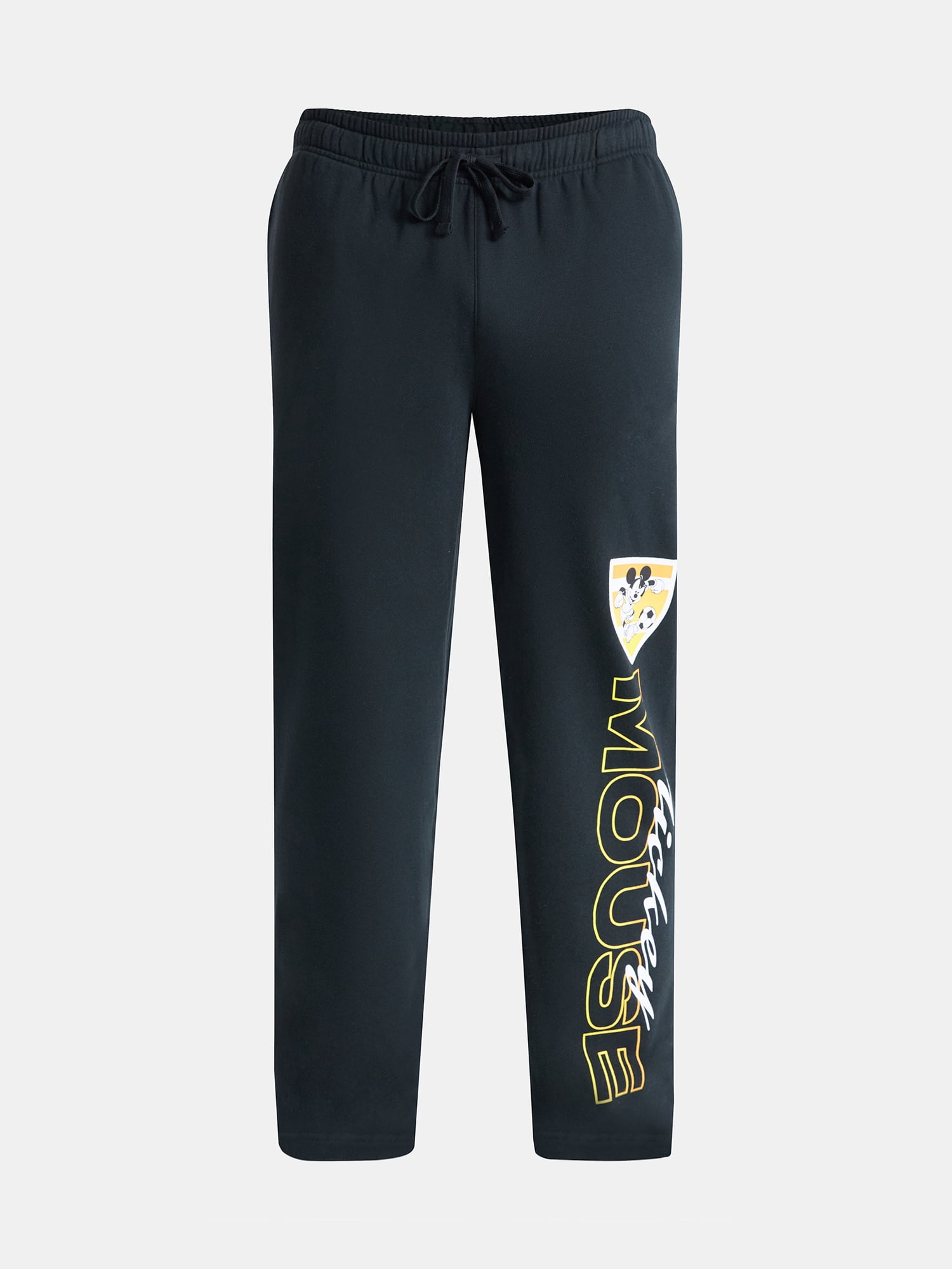 Mickey Mouse Men's and Big Men's Athletic Relaxed Fit Fleece Sweatpants, Sizes XS-3XL