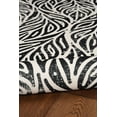 thumbnail image 7 of Linon Home Décor Washable Leona Area Rug or Runner Collection, Ivory and Black, 2' x 3', 7 of 7