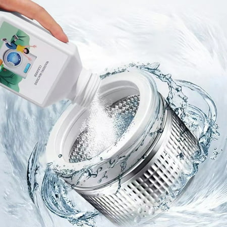 Cevemin Washing Machine Cleaning Agent Paste – Descaling Germproof Fungu Removal No Soaking Dirt Removal for All Types of Washing Machines Home Appliance Maintenance