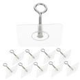 thumbnail image 5 of HOMEMAXS  12 Pcs Self Adhesive Hook Hooks for Hanging Ceiling, 5 of 8