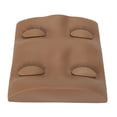thumbnail image 4 of False Eyelashes Extension Practice Mannequin Head, Detachable Lifelike Eyelash Training Model Head 3D Simulated With Removable Eyelids For Beginners For Display Coffee Color, 4 of 8