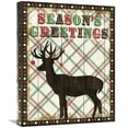 thumbnail image 1 of Global Gallery's 'Simple Living Holiday Seasons Greetings' By Michael Mullan Stretched Canvas Wall Art, 1 of 4
