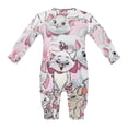 thumbnail image 5 of The Aristocats Baby Onesie Romper Footless Infant Long Sleeve Jumpsuit for Boys Girls, 5 of 8