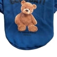 thumbnail image 4 of Cute Bear Dog Clothes Soft Comfortable Warm Round Neck Cartoon Dog Clothes for Pets, 4 of 5