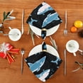 thumbnail image 5 of GZHJMY Sharks Cloth Napkins Set of 4 Pack, Washable Soft Table Dinner Napkins 20 inch for Kitchen, Hotel, Party, Wedding Washcloths, 5 of 7