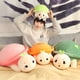 thumbnail image 2 of Nuevo juguete de peluche de tortuga Kawaii, muñeco suave, Animal colorido, almohada de tortuga marina, regalos de cumpleaños para niños, 2 of 5