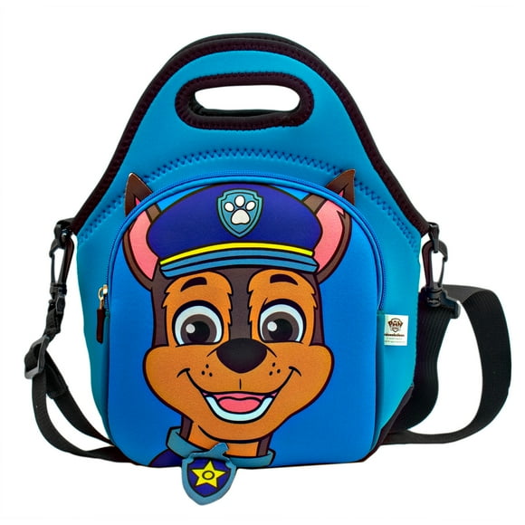 Lonchera Neopreno suave Ambient 21 Modelo Chase Paw Patrol Bolsa Reutilizable para almuerzo