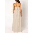 thumbnail image 5 of Chouyatou Women's Summer Backless Tied Spaghetti Straps Casual Loose Cutout Maxi Dress with Pockets, 5 of 6