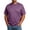 Purple&13#0525L, variant on L-5XL Shirts for Men Big and Tall Loose Fit Crew Neck Mens Shirts Short Sleeve Lightweight Breathable Summer Casual Solid Color Men Undershirts Purple XXL