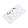 thumbnail image 4 of 300pcs Entry Form Cards Blank Ballots Cards Multi-use Voting Cards Raffle Ticket Sheets, 4 of 7
