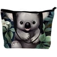 thumbnail image 2 of Koala Canvas Leather Mix Twill Jeanette Sponge Handbag 30x10.5x39cm/11.8x4.1x15.4in, 2 of 5