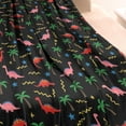 thumbnail image 3 of Pink Dinosaurs Cosmic Stars Blanket,Comfortable Soft Lamb Wool Throw Blanket,All Season,Warm Lightweight Blankets for Sofa Bed Couch Living Room Chair,40"x50", 3 of 4