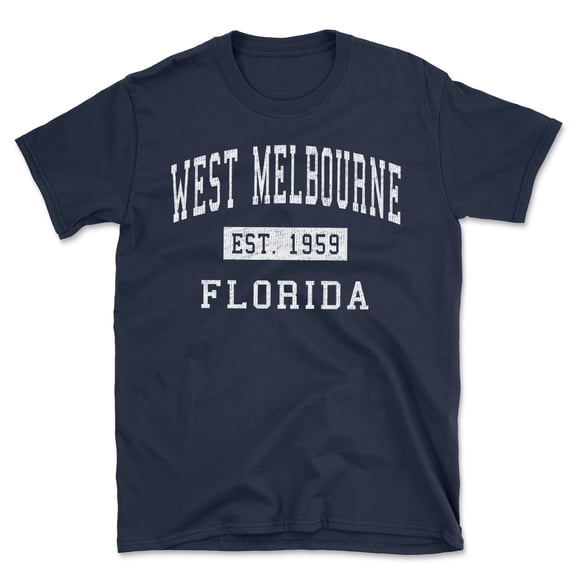 West Melbourne Florida Classic Established Men's Cotton T-Shirt
