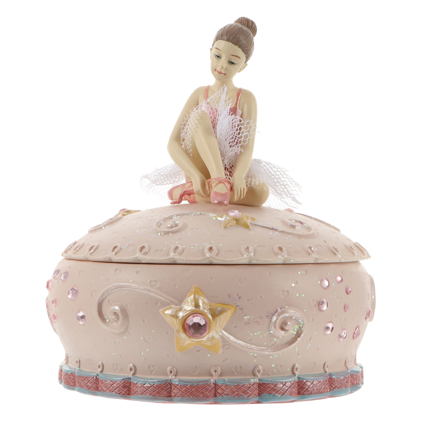 Bestonzon Ballet Music Box Woman Jewelry Musical Box Girl's Keepsake
