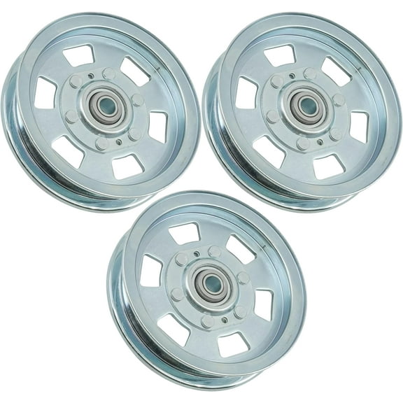 Bad Boy Mower OEM 033-7201-25 5 3/4 Idler Pulley Set of 3