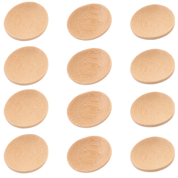 PBPBOX Seasoning Bowl Dipping Bowl Bamboo Anti-leak Design Family Restaurant 12pcs