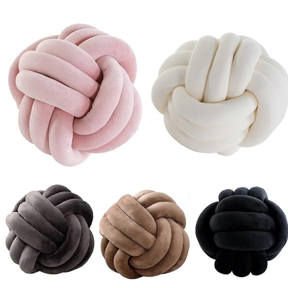 Plush ball pillow, suitable for home decoration - sofa, car, office decoration