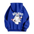thumbnail image 4 of Tisuna Men'S Halloween Hoodies Ghost Print Long Sleeve Hooded Tops Lightweight Men Festival Theme Party Hoody Clothes Size S, 4 of 4