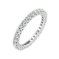 thumbnail image 2 of 1.00 Carat TW Women's Natural Diamond Eternity Rings in 10k Gold (G-H Color, I1-I2 Clarity), 2 of 4