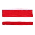 thumbnail image 1 of MasteelfCA 2Pcs Refrigerator Handle Covers Set Creative Soild Color Design Door Handle Protective Kitchen Appliance Covers (Red), 1 of 7