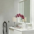 thumbnail image 6 of Clearance | Dull Red 9 Heads Artificial Phalaenopsis Orchid Stem, 69cm Tall Faux Orchid Flower with Bendable Branches for Living Room Entrance Desktop Vase Decoration, 6 of 6