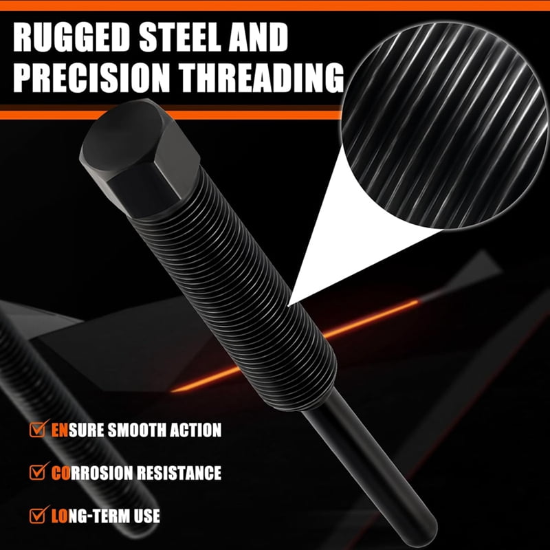 Power Steering Pulley Puller Installer Kit Vacuum/Water Pump Pulleys Installation Remover Tool Set