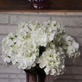 thumbnail image 3 of Ramo de Flores de Seda Artificial Gloria Ramo de Flores de Seda de Simulación Blanco, 3 of 9