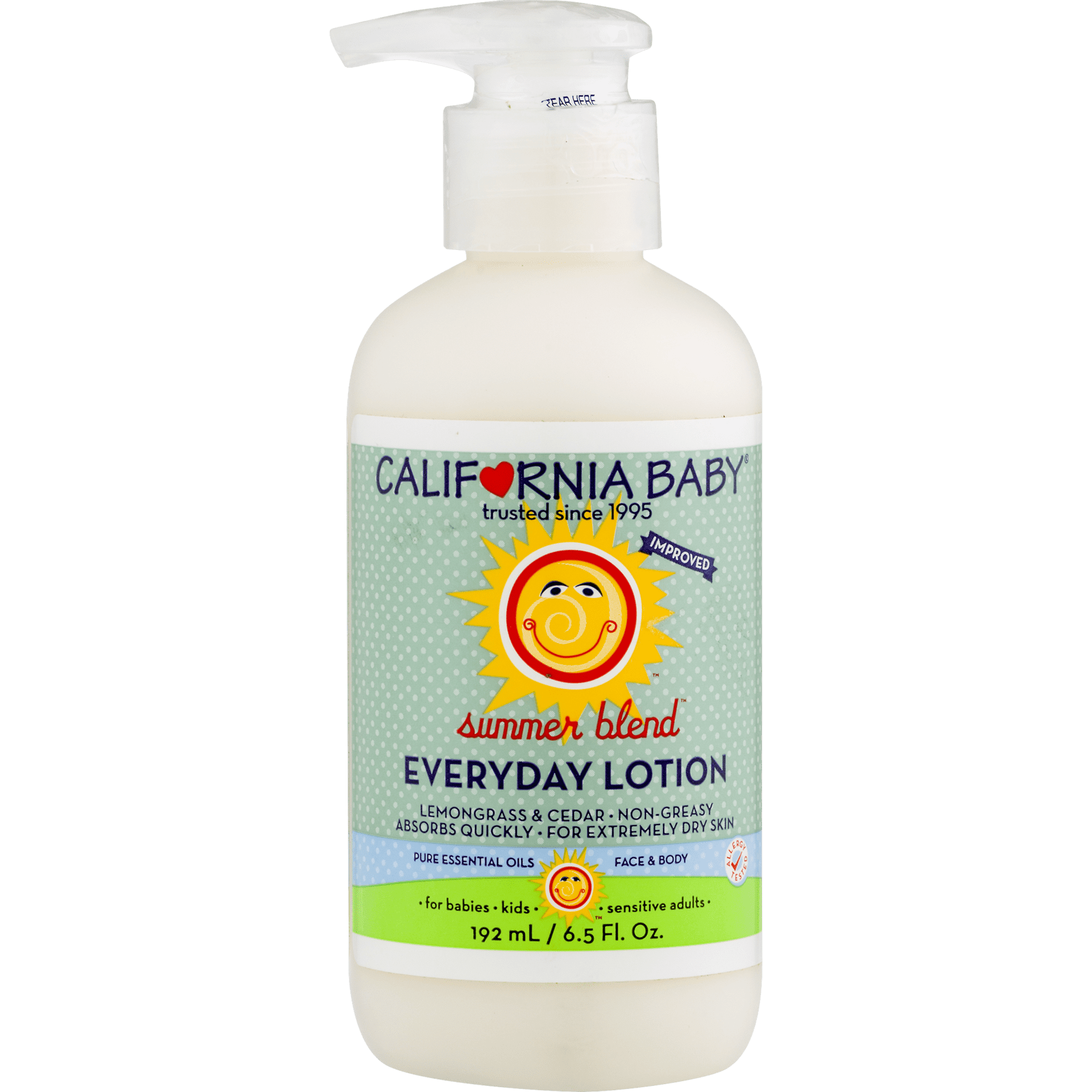 california baby lotion