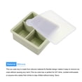 thumbnail image 4 of Unique Bargains Ice Cube Mold 4x2 Inch Ice Cube Tray with Lid for Cocktail, Juice, Homemade Drink(Green), 4 of 5