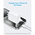 thumbnail image 2 of Cargador AISNI 20W para iPhone 15/15 Plus/15 Pro/15 Pro Max, 2 of 7