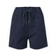 thumbnail image 5 of Pantalones cortos deportivos para mujer - Pantalones de yoga y running holgados y transpirables con cordones - Con bolsillos - Tallas S-XXL - Tejido suave de secado rápido para fitness/casual, 5 of 5