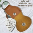 thumbnail image 4 of 1 Pc Stainless Steel Guitar Pick I Couldn't Pick a Better Daughter Pick Plectrums with Holder Daughter-Parents Theme Bass Rock Pick Accessories for Graduation Birthday Gift, 4 of 6