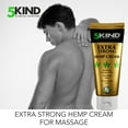 thumbnail image 2 of 5Kind Hemp Cream Maximum Strength 3.4 fl oz - Massage Cream Rich in Hemp Oil, 2 of 8