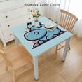 thumbnail image 2 of nygtbtfer Cute Cartoon Capybara Table Cloth Multicolor Round Tablecloth Washable Table Cover for Kitchen Outdoor Party Wedding, 2 of 7