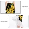 thumbnail image 2 of Banana Women's Chiffon Beach Dresses Summer Dress with Polyester Straps, 2 of 6