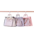 thumbnail image 6 of Handbag Storage Handbag Organizer Dust Cover Bag Transparent Anti-dust Purse Storage Bag for Hanging Closet with Zipper and Handle, 6 of 6
