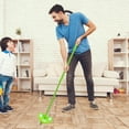 thumbnail image 5 of Raindrops 1 Set Floor Scrubber for Home Cleaning 9.7x6.1in Green Triangular, 5 of 8