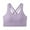 Purple, variant on RYRJJ High Impact Sports Bras for Women with Removable Cups Strappy Crisscross Back Padded Bra Supportive Workout Bras for Yoga Running(Black,L)