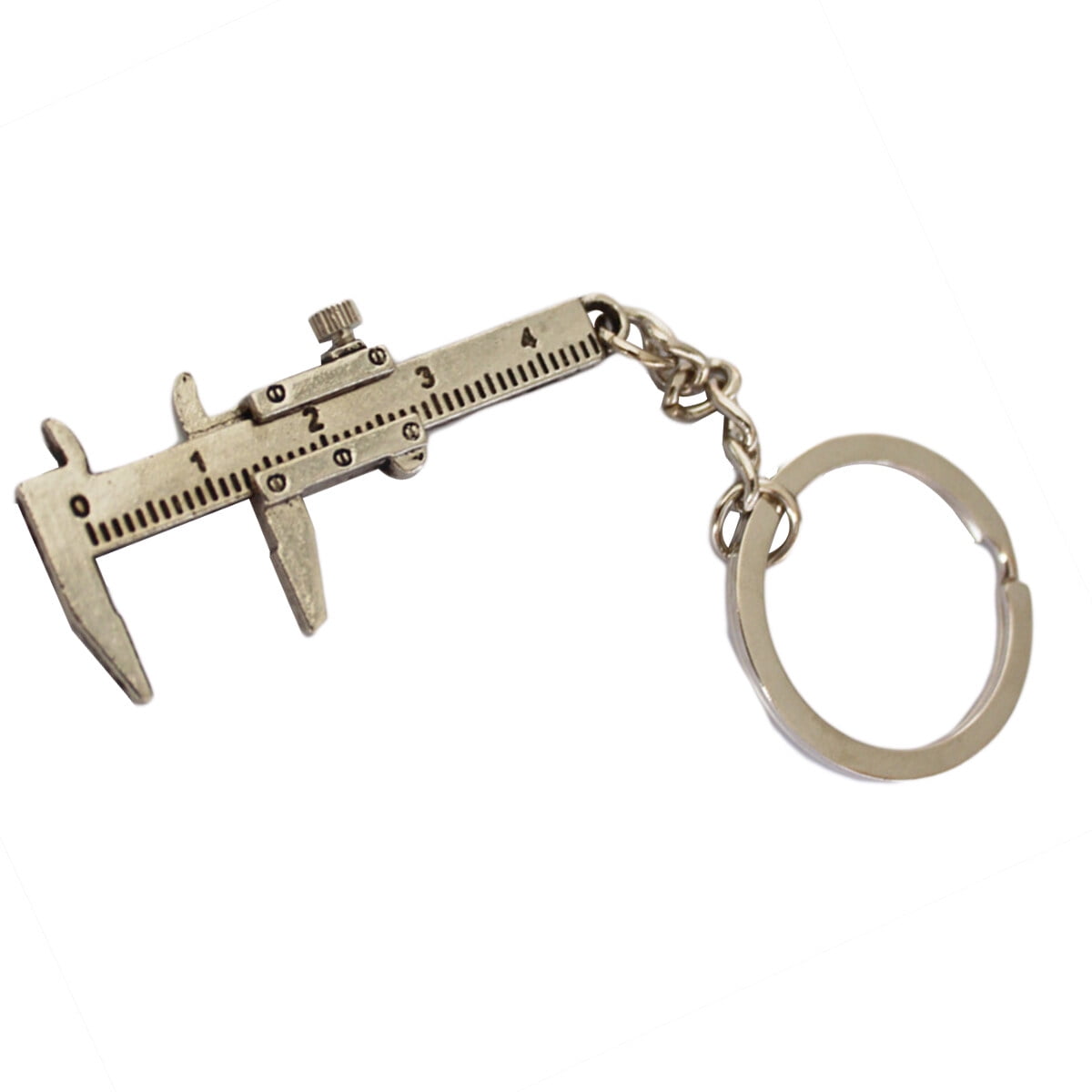 Tools Keychain Activity Vernier Caliper Ruler Model Key Ring Couple Keychain