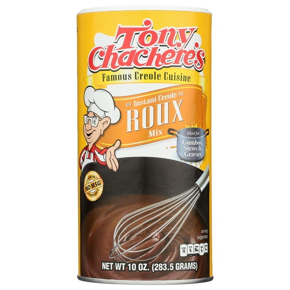 Pack of 12, Tony Chacheres Instant Creole Roux Mix, 10 oz