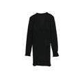 thumbnail image 2 of n:philanthropy Womens Sole Cardigan Sweater, Black, Small, 2 of 2