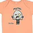 thumbnail image 4 of Inktastic Metal Face Boys or Girls Baby Bodysuit, 4 of 5