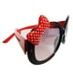 thumbnail image 3 of 2 uds, lentes de colores para niñas, gafas de vacaciones con lazo, gafas de favores de fiesta para cosplay Zulema Gafas de sol de niña, 3 of 7