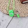 thumbnail image 3 of EeaseCA Dual Use Detachable Rotary Buckle Long Lanyard Mobile Phone Shell Rope(Green), 3 of 7