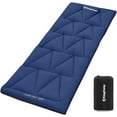 thumbnail image 3 of KingCamp Portable Sleeping Pad - Lightweight Non-Slip Soft Cotton Camp Cot Mattress Pad for Camping, Backpacking, Hiking 74.8L x 25.2W, 1.61LBS, NAVY, 3 of 7