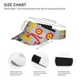 thumbnail image 4 of Easygdp Cars Stretchy Visor - Unisex Visor Hat for Men and Women, UPF 50 Sun Protection Visor, Ultra-Light, 4 of 8
