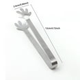 thumbnail image 3 of Stainless Steel Ice Tongs for Effortless Serving and Garnishing with Secure Grip Design, 3 of 6